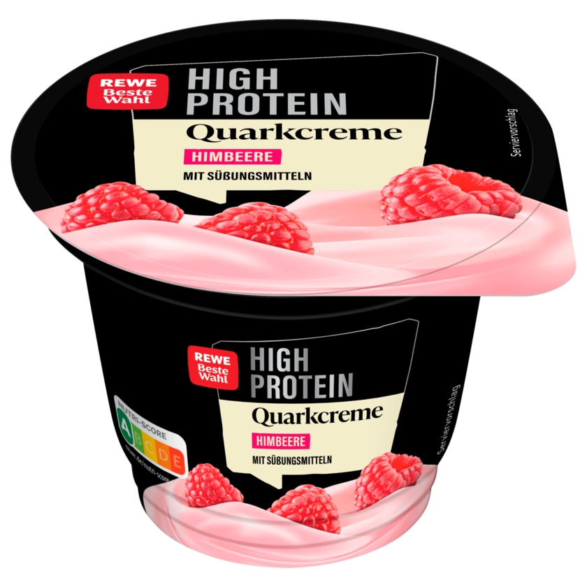 REWE Beste Wahl High Protein Quarkcreme Himbeere 200g